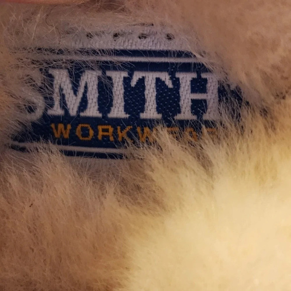 Smith’s Workwear Womens Shearling Moccasin Slipper Size 8 Chestnut Brown New - Picture 11 of 11